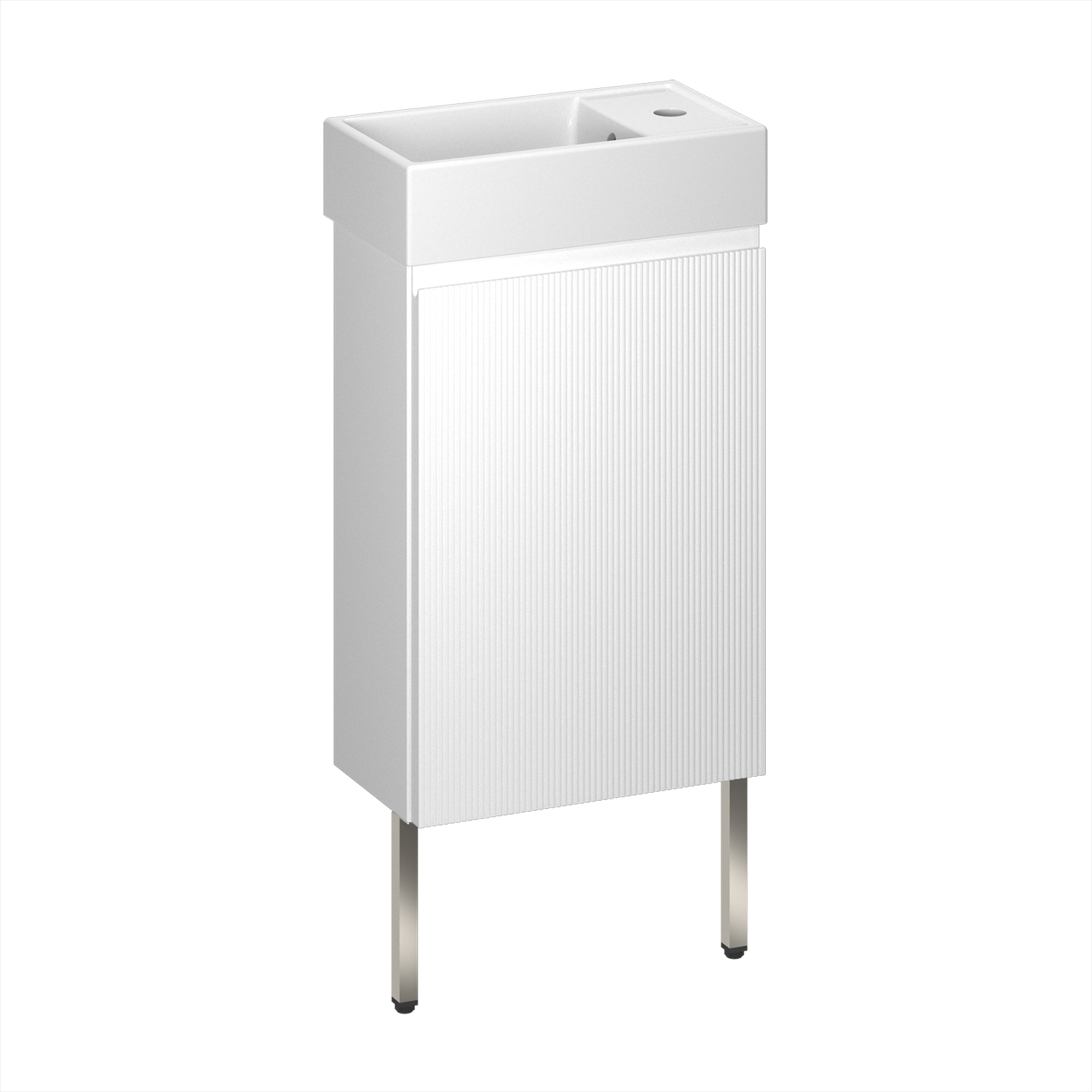 Тумба с раковиной Wellsee WC Area 40 подвесная, ножки в цвете нержавеющая сталь, белый матовый (раковина 151801000), WC Area 40 221801000
Тумба с раковиной Wellsee WC Area 40 подвесная, ножки в цвете нержавеющая сталь, белый матовый (раковина 151801000), WC Area 40 221801000