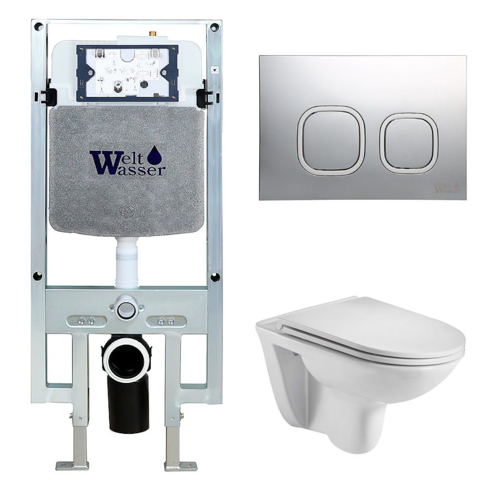 Комплект Weltwasser 10000006681 унитаз Baarbach 004 GL-WT + инсталляция + кнопка Amberg RD-MT CR, Белый глянцевый, 10000006681
Комплект Weltwasser 10000006681 унитаз Baarbach 004 GL-WT + инсталляция + кнопка Amberg RD-MT CR, Белый глянцевый, 10000006681