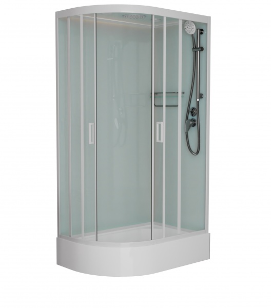 Душевая кабина Frank F412/1R White 120x80x220 см, стекло прозрачное, профиль белый, 129009
Душевая кабина Frank F412/1R White 120x80x220 см, стекло прозрачное, профиль белый, 129009