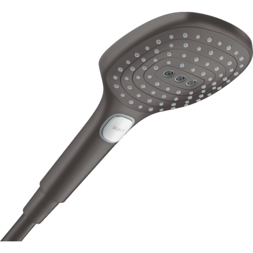 Душевая лейка Hansgrohe Raindance Select E 120 3jet 26520340 шлифованный черный хром, 120 3jet 26520340
Душевая лейка Hansgrohe Raindance Select E 120 3jet 26520340 шлифованный черный хром, 120 3jet 26520340