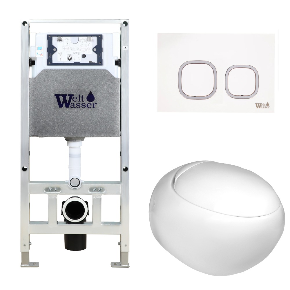 Комплект Weltwasser 10000006890 унитаз Jeckenbach 004 GL-WT + инсталляция + кнопка Amberg RD-WT, Белый глянцевый, 10000006890
Комплект Weltwasser 10000006890 унитаз Jeckenbach 004 GL-WT + инсталляция + кнопка Amberg RD-WT, Белый глянцевый, 10000006890