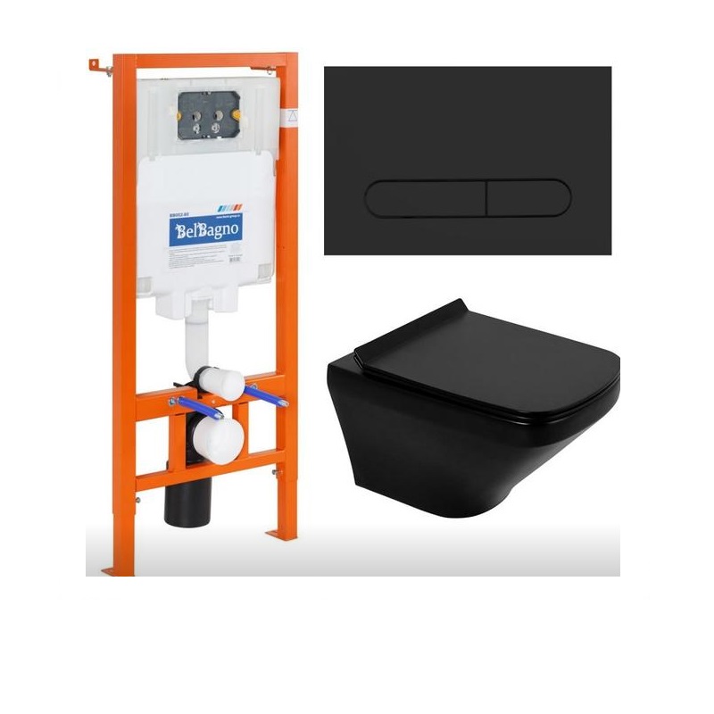 Комплект 4 в 1 BelBagno Унитаз Sela BB3201CHR-MB+Система инсталляции BB002+Кнопка BB007-PR-NERO.M, Черный матовый, BB3201CHR-MB/BB3201SC-MB/BB002-80/BB007-PR-NERO.M
Комплект 4 в 1 BelBagno Унитаз Sela BB3201CHR-MB+Система инсталляции BB002+Кнопка BB007-PR-NERO.M, Черный матовый, BB3201CHR-MB/BB3201SC-MB/BB002-80/BB007-PR-NERO.M