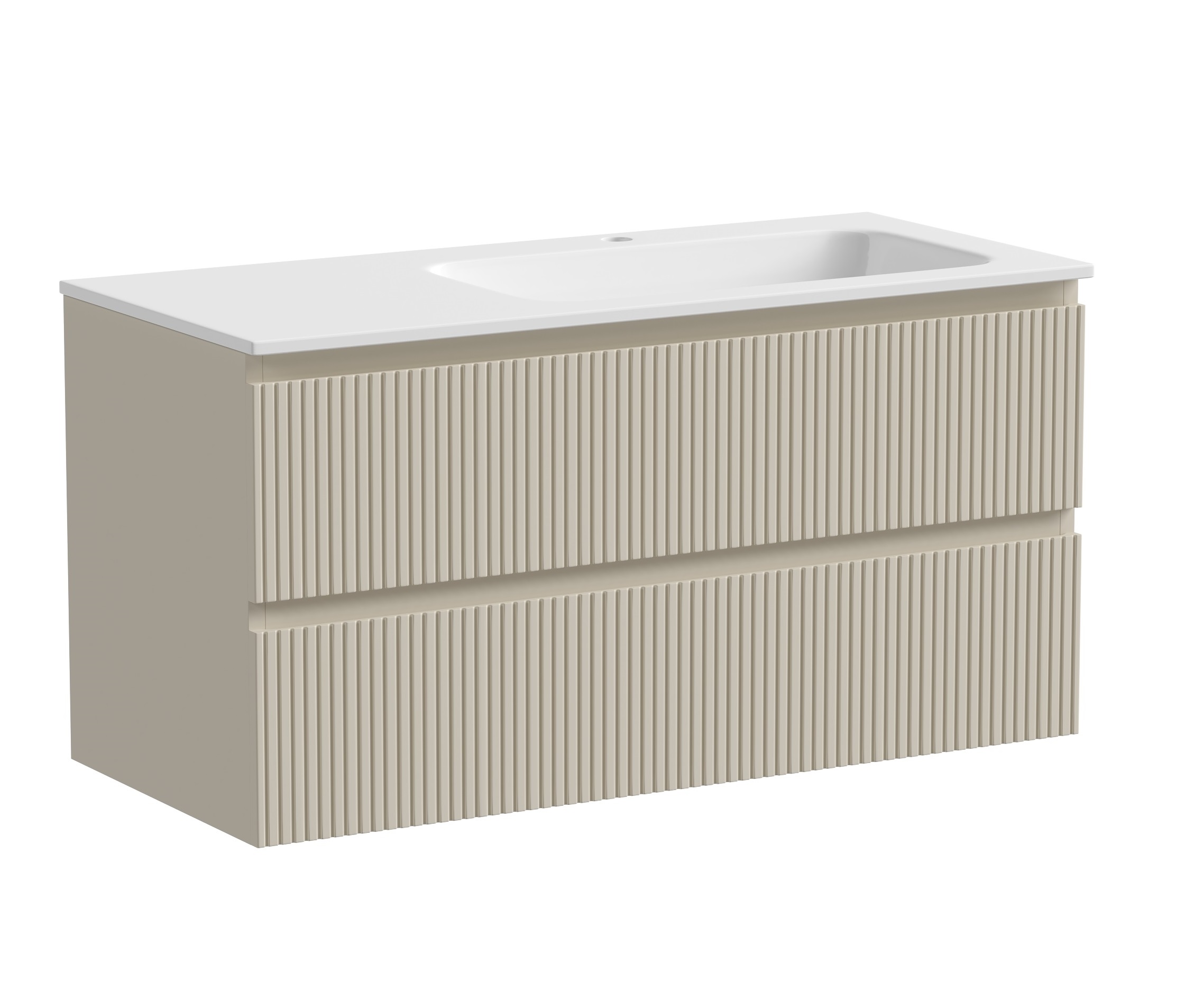 Тумба с раковиной Sancos Snob T 100 SNT100RCE правая, 2 ящика, Beige Soft, Серый, Snob T 100
Тумба с раковиной Sancos Snob T 100 SNT100RCE правая, 2 ящика, Beige Soft, Серый, Snob T 100