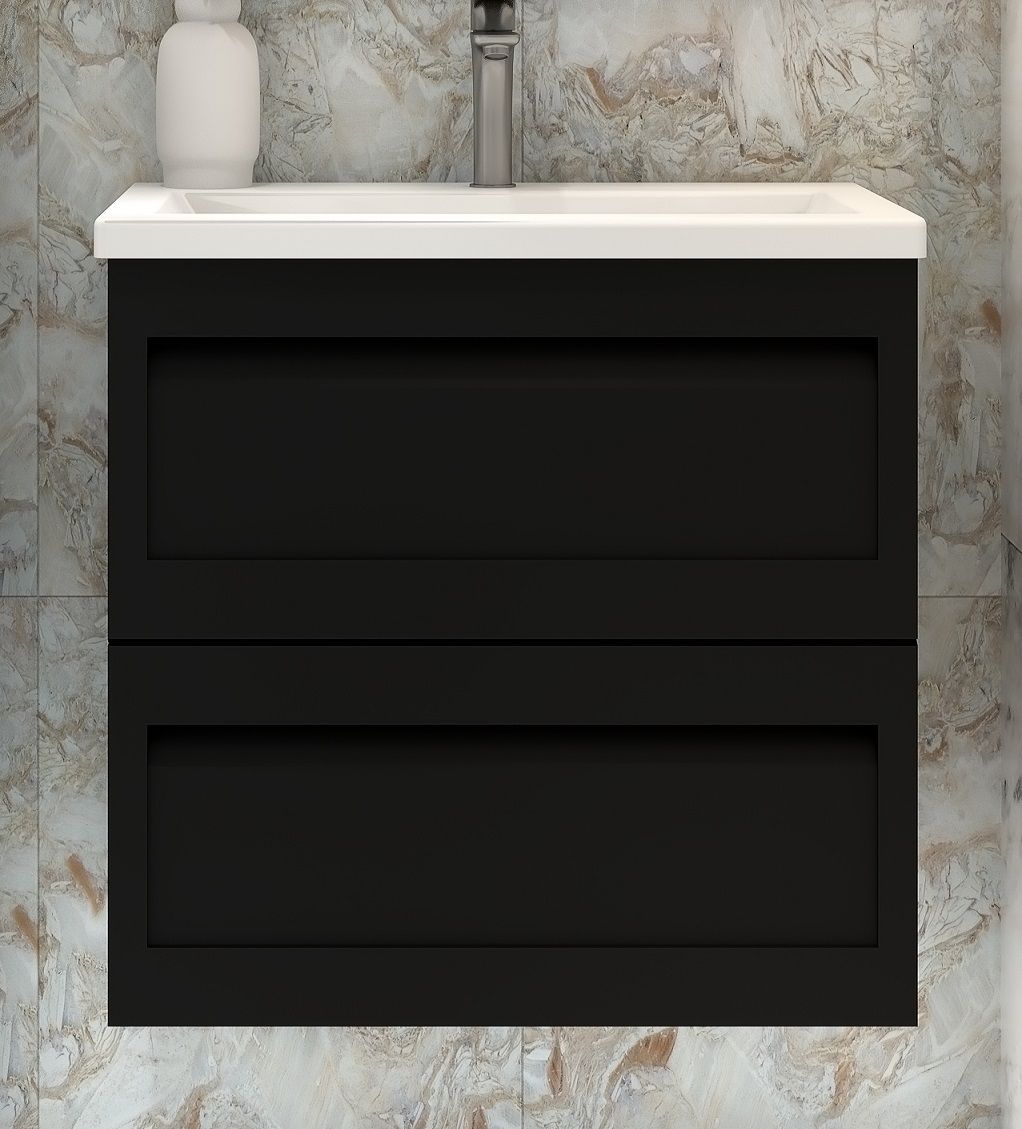 Тумба с раковиной Art&Max Platino 58 подвесная, 2 ящика, черный матовый, AM-Platino-580-2C-SO-NM
Тумба с раковиной Art&Max Platino 58 подвесная, 2 ящика, черный матовый, AM-Platino-580-2C-SO-NM