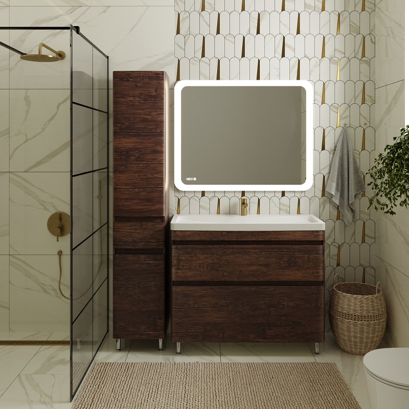 Мебель для ванной Style Line Атлантика 100 Люкс Plus, напольная, старое дерево, Темное дерево, Атлантика 100
Мебель для ванной Style Line Атлантика 100 Люкс Plus, напольная, старое дерево, Темное дерево, Атлантика 100