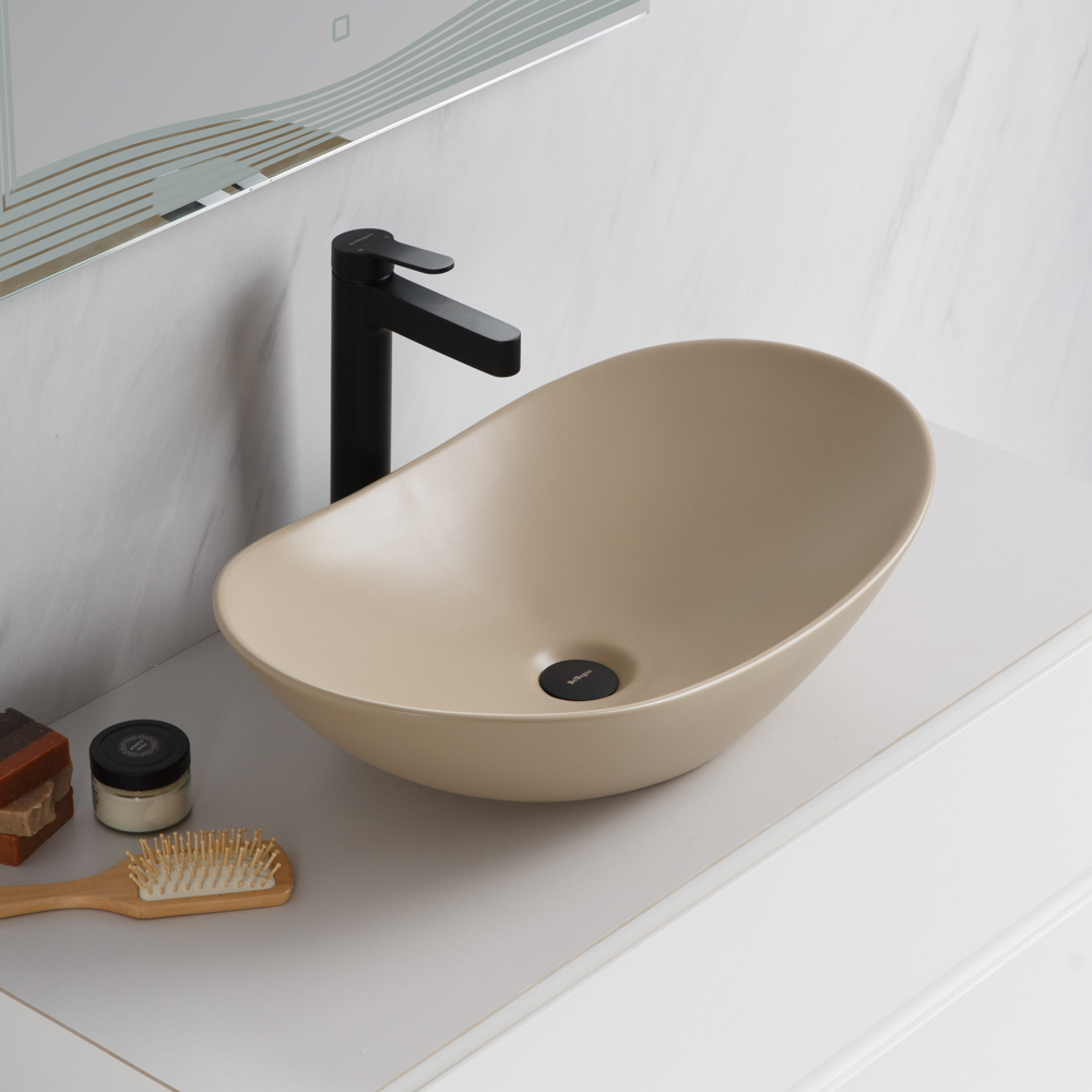 Раковина BelBagno BB1404-H316 накладная 60х36 см, бежевая матовая, Бежевый, BB1404-H316
Раковина BelBagno BB1404-H316 накладная 60х36 см, бежевая матовая, Бежевый, BB1404-H316
