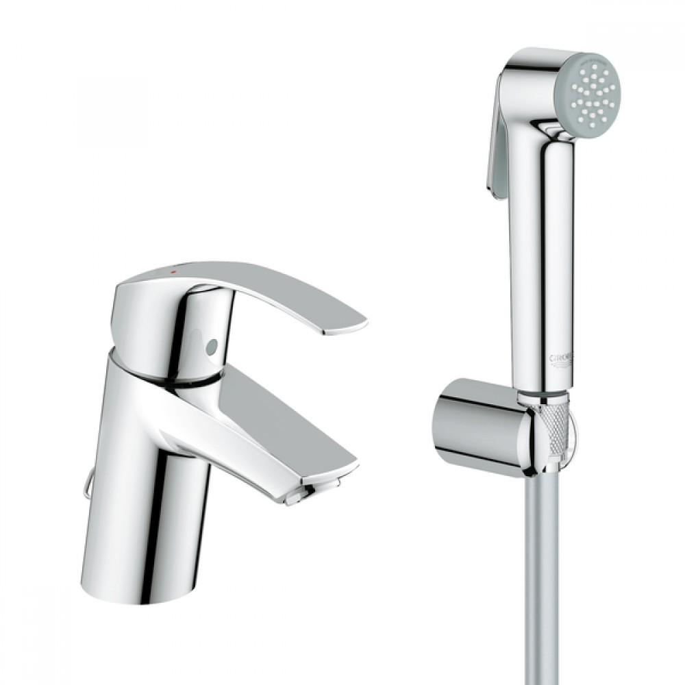 Смеситель Grohe Eurosmart New 23124002 для раковины, с гигиеническим душем, Хром, Eurosmart New 23124002
Смеситель Grohe Eurosmart New 23124002 для раковины, с гигиеническим душем, Хром, Eurosmart New 23124002