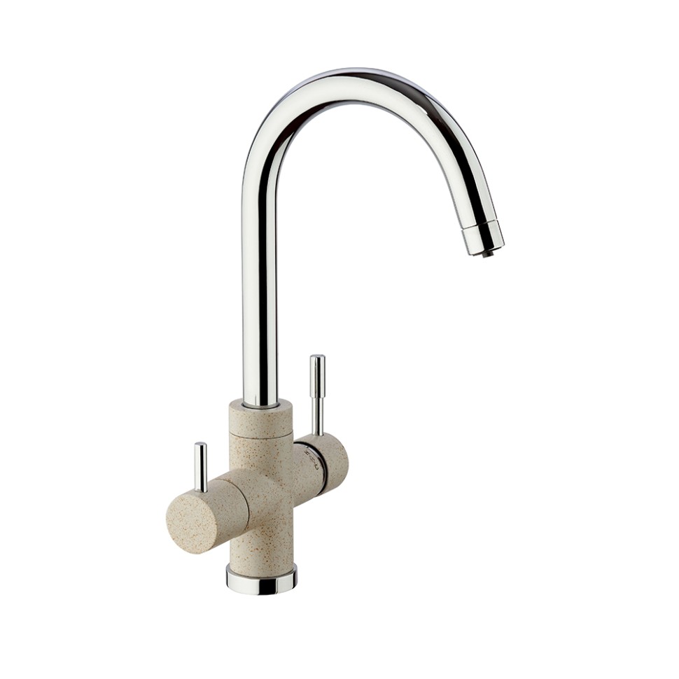 Смеситель для кухонной мойки Paini Cox granite avena, бежевый матовый, 7894643CR3V11L2KM
Смеситель для кухонной мойки Paini Cox granite avena, бежевый матовый, 7894643CR3V11L2KM