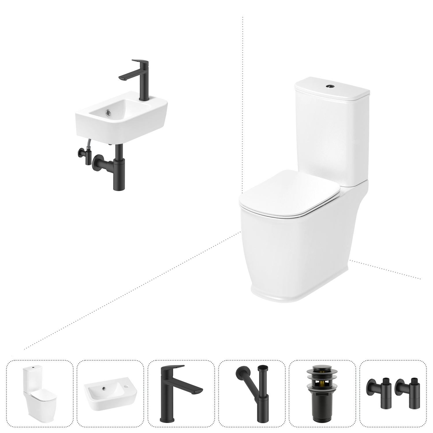 Набор для туалета 6 в 1 Lavinia Boho Bell Pro 202008591, 202008591
Набор для туалета 6 в 1 Lavinia Boho Bell Pro 202008591, 202008591