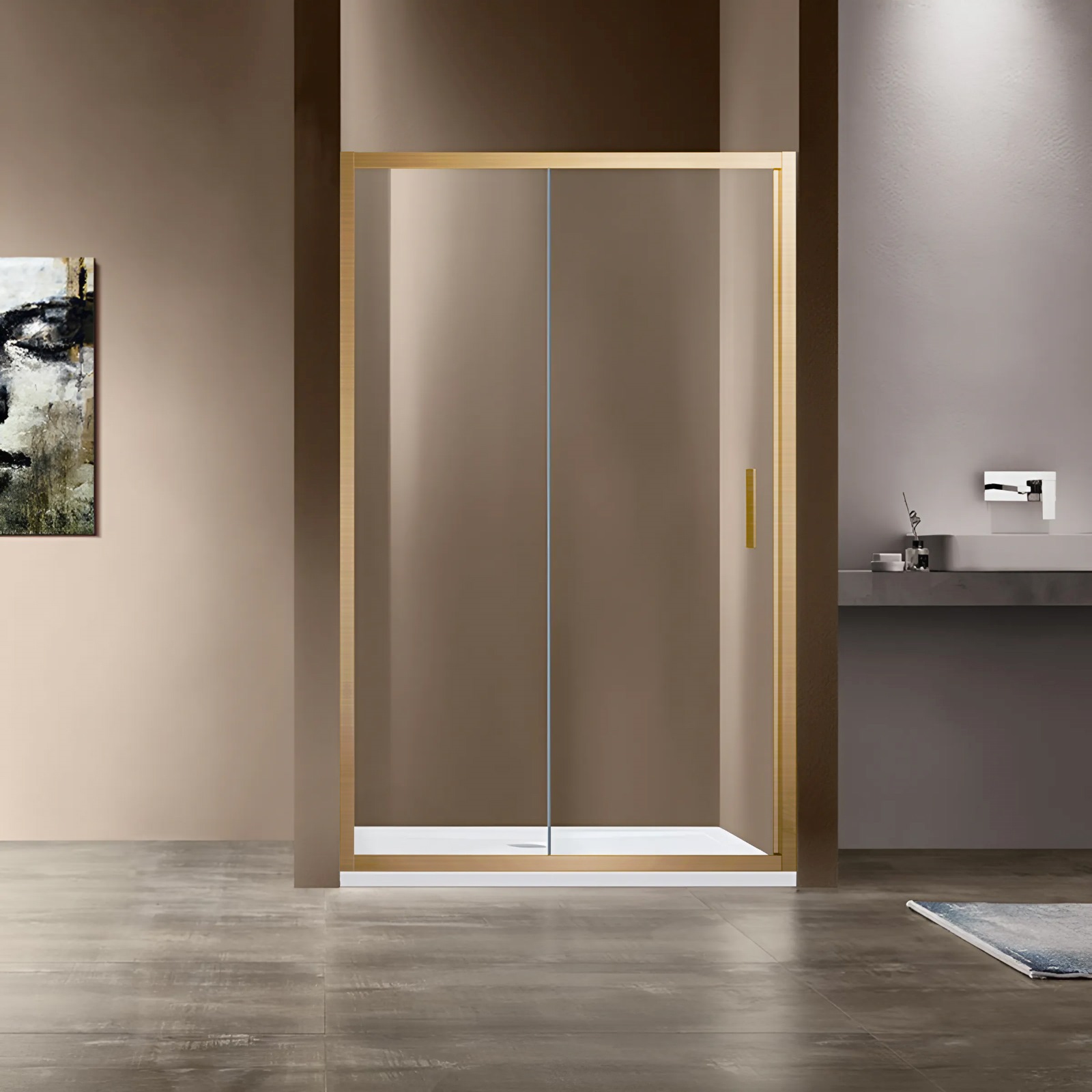 Душевая дверь Vincea Garda VDS-1G130CLG, 130, брашированное золото, стекло прозрачное, VDS-1G130CLG
Душевая дверь Vincea Garda VDS-1G130CLG, 130, брашированное золото, стекло прозрачное, VDS-1G130CLG