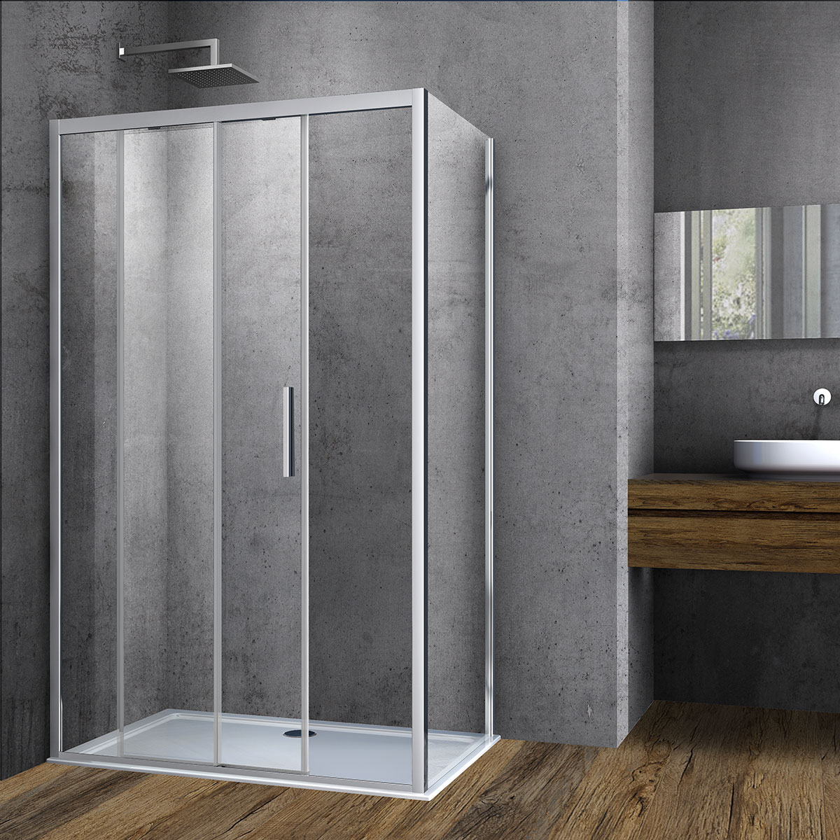 Душевой уголок Vincea Soft VSR-3SO 110х90 профиль хром, стекло прозрачное, VSR-3SO 110х90
Душевой уголок Vincea Soft VSR-3SO 110х90 профиль хром, стекло прозрачное, VSR-3SO 110х90
