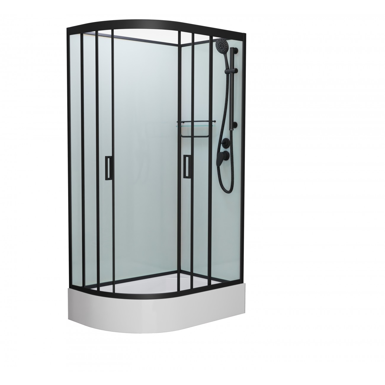 Душевая кабина Frank F412/1R Black 120x80x220 см, стекло прозрачное, профиль черный (без крыши), 146009
Душевая кабина Frank F412/1R Black 120x80x220 см, стекло прозрачное, профиль черный (без крыши), 146009