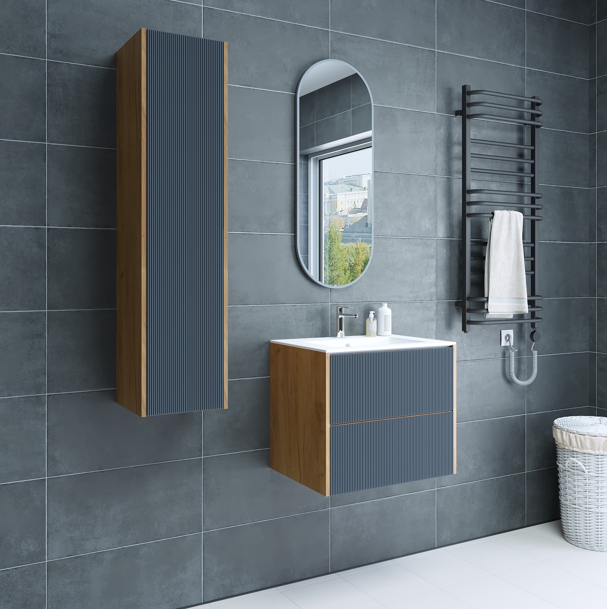 Мебель для ванной Sanflor Диана 65 дуб канзас графит (раковина Kerama Marazzi Piano 65), Светлое дерево, Диана
Мебель для ванной Sanflor Диана 65 дуб канзас графит (раковина Kerama Marazzi Piano 65), Светлое дерево, Диана