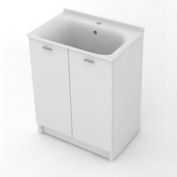 Тумба с хозяйственной раковиной Kerasan Aquadom 9164k3*1 c 1 отверстием под смеситель, 75х50 см, белый матовый, Aquadom 75х50
Тумба с хозяйственной раковиной Kerasan Aquadom 9164k3*1 c 1 отверстием под смеситель, 75х50 см, белый матовый, Aquadom 75х50