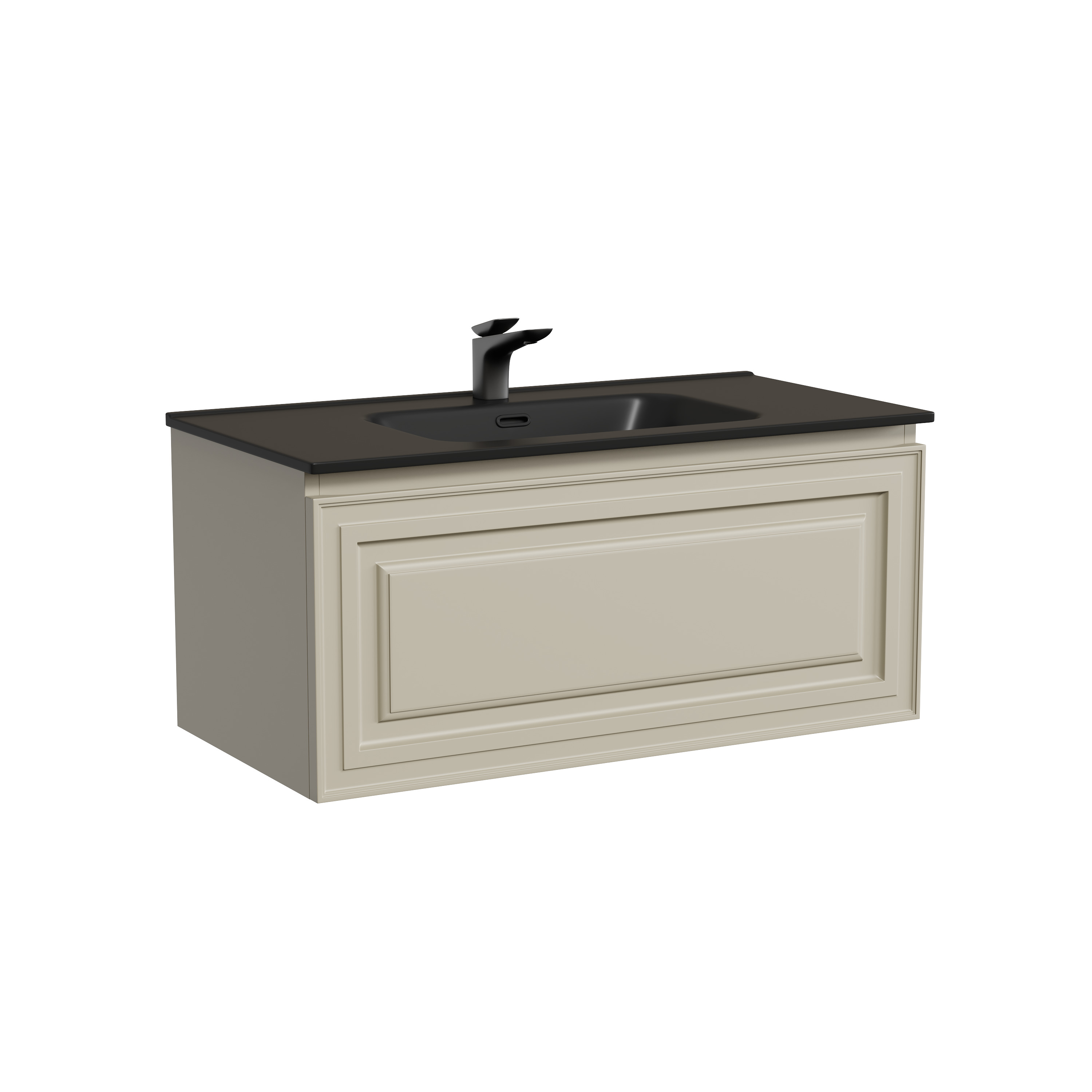 Тумба с раковиной Sancos Very 90 подвесная, 1 ящик, Beige Soft (раковина СN7002MB), Бежевый матовый, VR90CE
Тумба с раковиной Sancos Very 90 подвесная, 1 ящик, Beige Soft (раковина СN7002MB), Бежевый матовый, VR90CE
