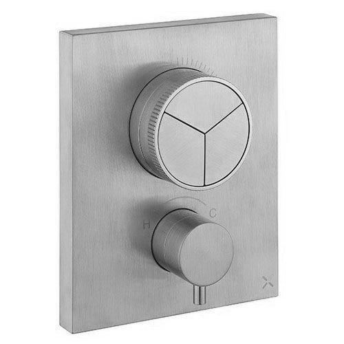 Термостат для ванны с душем Almar Core Push Square E176683.NB на 3 потребителя, никель брашированный (внешняя часть), E176683.NB
Термостат для ванны с душем Almar Core Push Square E176683.NB на 3 потребителя, никель брашированный (внешняя часть), E176683.NB