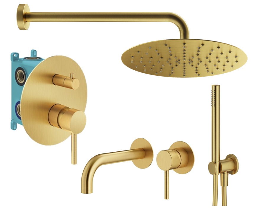 Душевой комплект Plumberia Selection Ixo KITXO18OB210 золото брашированное, Золотой, KITXO18OB210
Душевой комплект Plumberia Selection Ixo KITXO18OB210 золото брашированное, Золотой, KITXO18OB210
