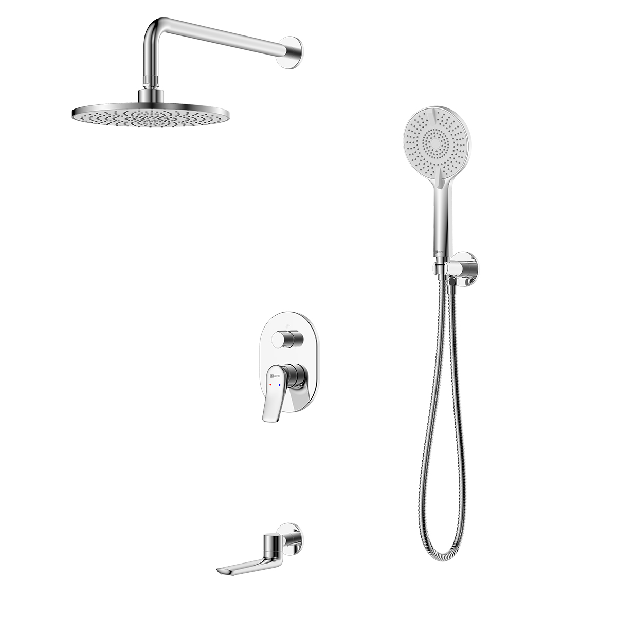 Смеситель Lemark Ortus LM11322C для ванны с душем, встраиваемый, с изливом, хром, LM11322C
Смеситель Lemark Ortus LM11322C для ванны с душем, встраиваемый, с изливом, хром, LM11322C