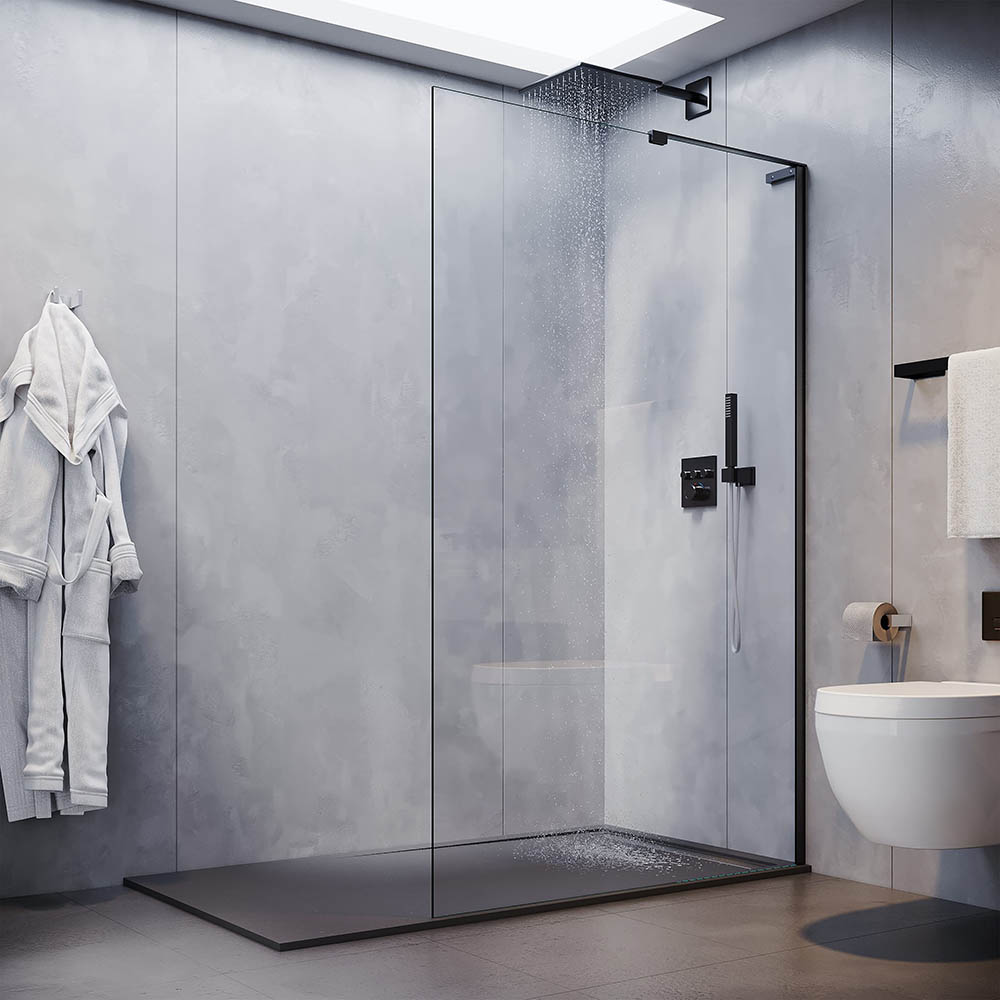 Душевая перегородка Veconi Korato KR-77B 90x200 см, профиль черный матовый, стекло прозрачное, KR77B-90-01-C8
Душевая перегородка Veconi Korato KR-77B 90x200 см, профиль черный матовый, стекло прозрачное, KR77B-90-01-C8