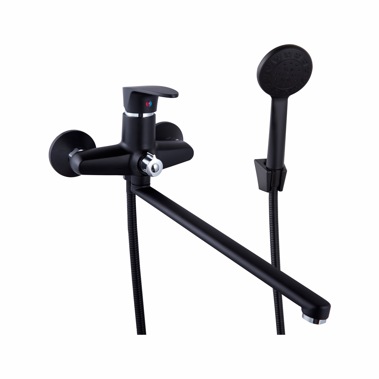 Смеситель PLStart PL2205-7 для ванны с душем чёрный, Черный, PL2205-7 
Смеситель PLStart PL2205-7 для ванны с душем чёрный, Черный, PL2205-7