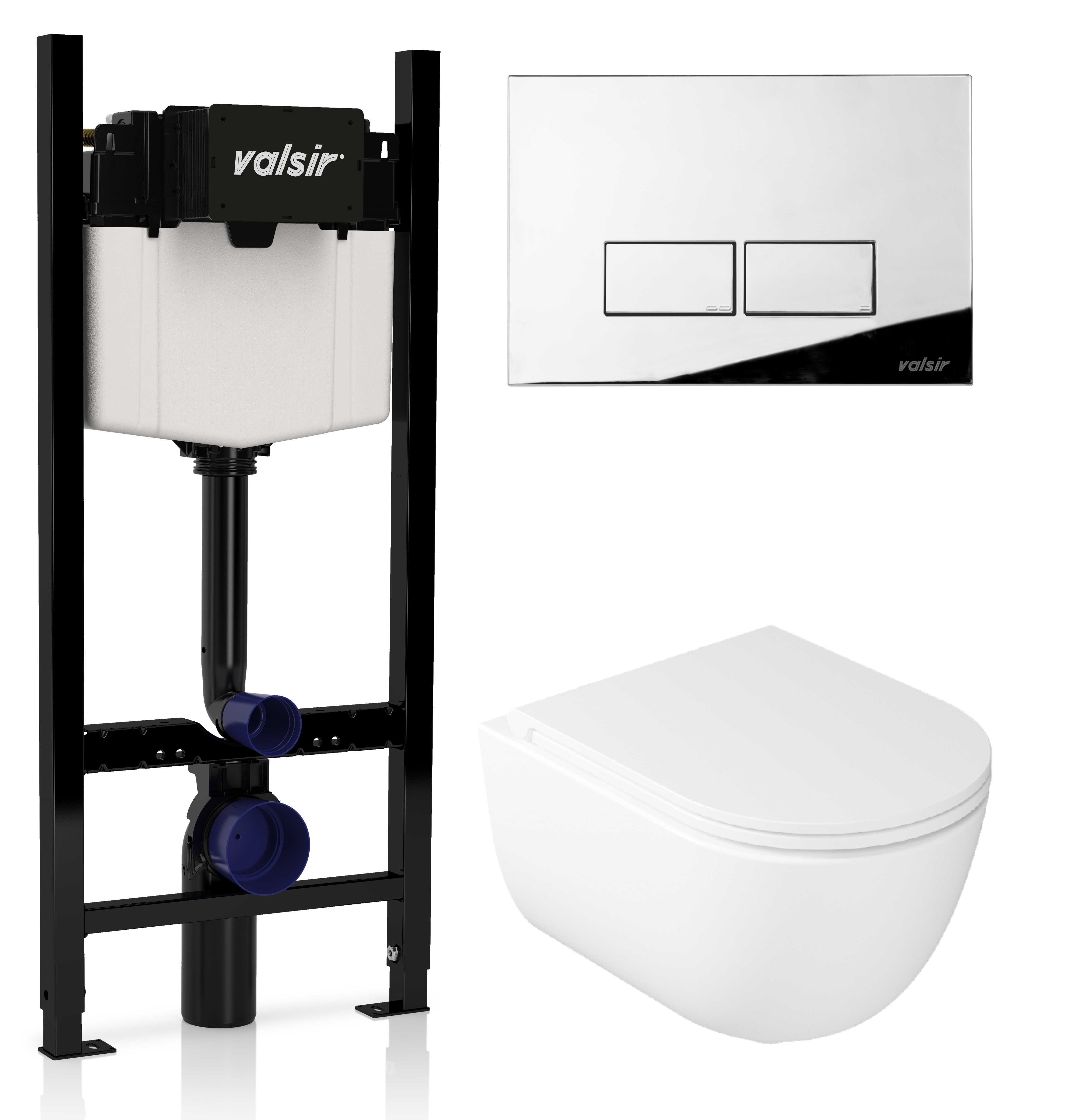 Комплект унитаз с инсталляцией Valsir KIT VSCR 7334 Slim P3 + сиденье + кнопка смыва хром глянцевый, Белый, KIT VSCR 7334 Slim P3
Комплект унитаз с инсталляцией Valsir KIT VSCR 7334 Slim P3 + сиденье + кнопка смыва хром глянцевый, Белый, KIT VSCR 7334 Slim P3