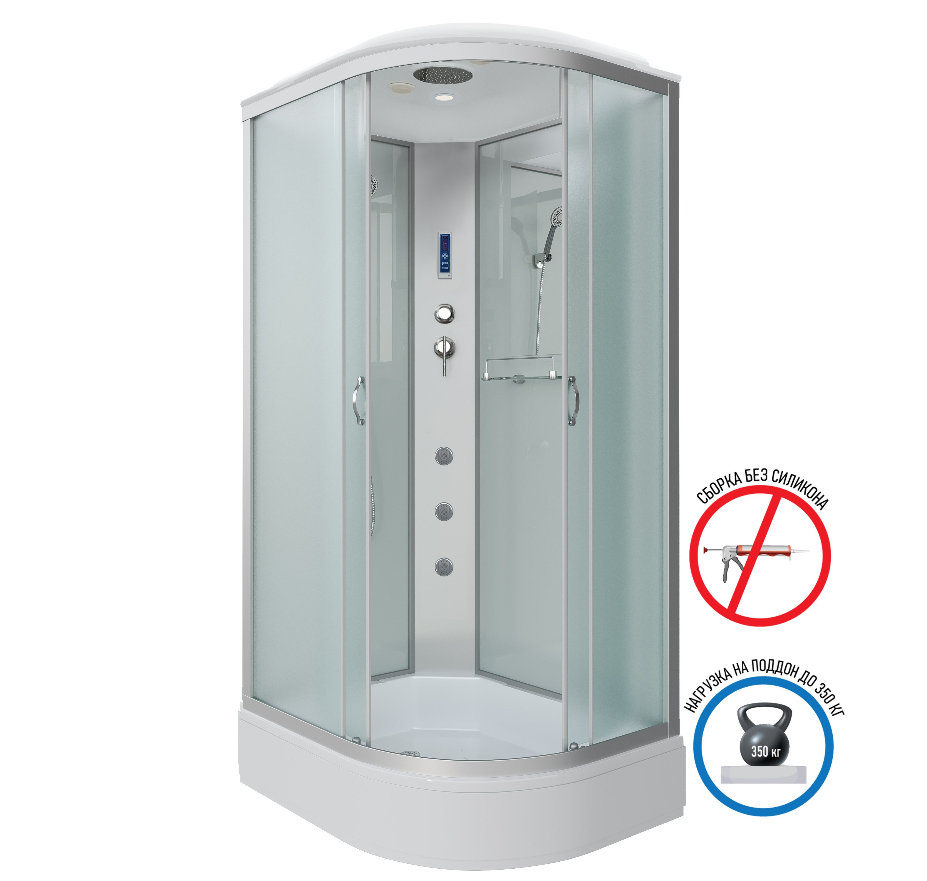 Душевая кабина Niagara Classic NG-33984-14LF 90x80x215 с гидромассажем, NG-33984-14LF
Душевая кабина Niagara Classic NG-33984-14LF 90x80x215 с гидромассажем, NG-33984-14LF
