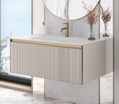 Тумба с раковиной Armadi Art Quatro 100 подвесная, cashmere fuga/золото матовое, Серый / золото, 790-M1-100-CM-RIB-MG
Тумба с раковиной Armadi Art Quatro 100 подвесная, cashmere fuga/золото матовое, Серый / золото, 790-M1-100-CM-RIB-MG