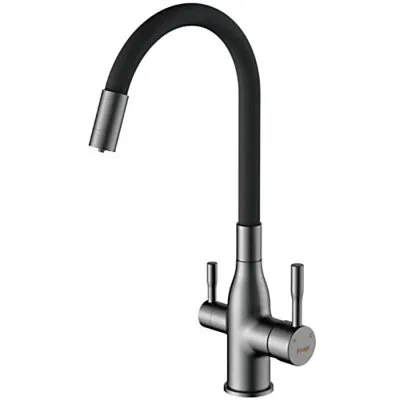 Смеситель для кухонной мойки Frap H69 F4396-15, черный/оружейная сталь, Вороненая сталь, F4396-15
Смеситель для кухонной мойки Frap H69 F4396-15, черный/оружейная сталь, Вороненая сталь, F4396-15