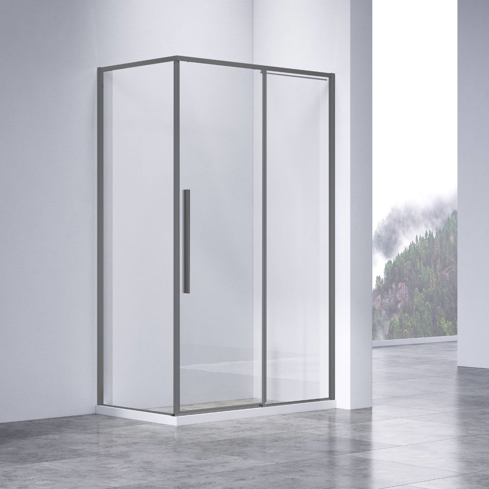 Душевой уголок Vincea Slim-N VSR-4SN8013CLGM, 130х80, вороненая сталь, стекло прозрачное, VSR-4SN8013CLGM
Душевой уголок Vincea Slim-N VSR-4SN8013CLGM, 130х80, вороненая сталь, стекло прозрачное, VSR-4SN8013CLGM