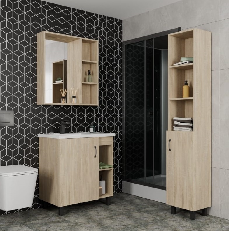 Мебель для ванной Uncoria Дора 70 напольная, дуб сонома, Дора 57023
Мебель для ванной Uncoria Дора 70 напольная, дуб сонома, Дора 57023