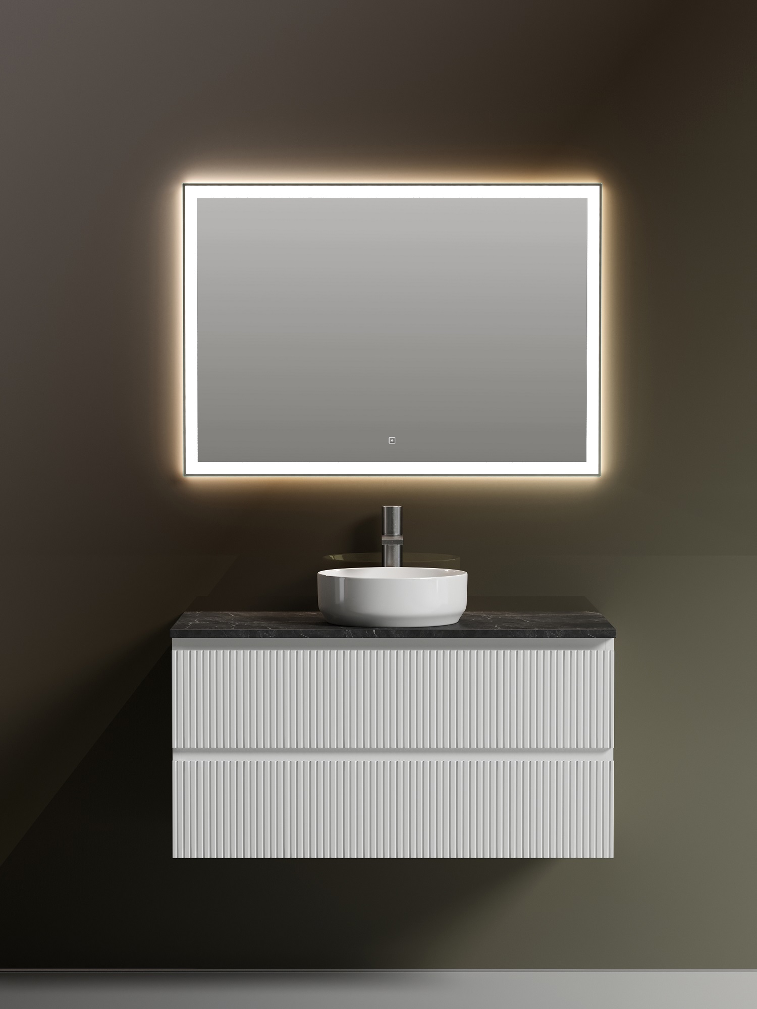 Мебель для ванной Sancos Snob T 100 подвесная, столешница black sky, Bianco (с отверстием под смеситель), Белый, Snob T SNT100W
Мебель для ванной Sancos Snob T 100 подвесная, столешница black sky, Bianco (с отверстием под смеситель), Белый, Snob T SNT100W