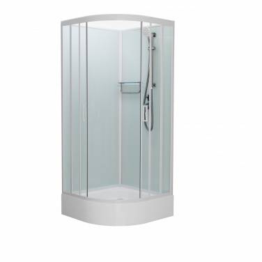 Душевая кабина Frank F409/1 White 90x90x215 см, стекло прозрачное, профиль белый, 124009
Душевая кабина Frank F409/1 White 90x90x215 см, стекло прозрачное, профиль белый, 124009