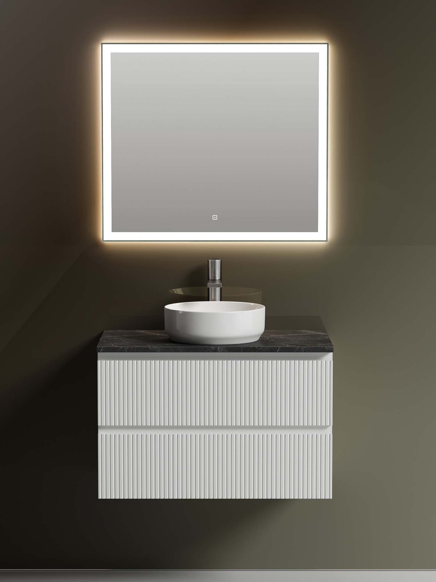 Мебель для ванной Sancos Snob T 80 подвесная, столешница black sky, Bianco (с отверстием под смеситель), Белый, Snob T SNT80W
Мебель для ванной Sancos Snob T 80 подвесная, столешница black sky, Bianco (с отверстием под смеситель), Белый, Snob T SNT80W