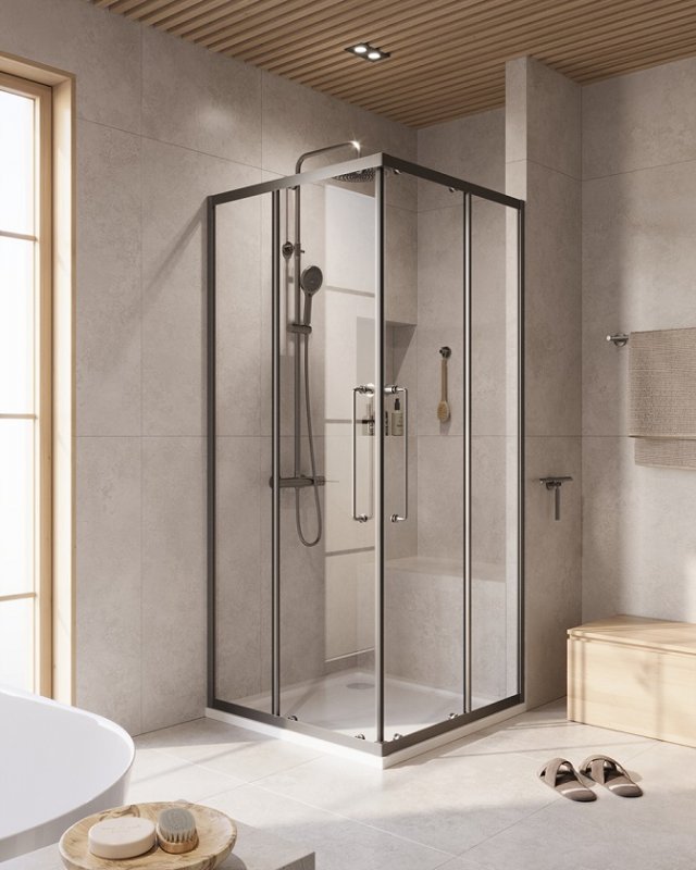 Душевой уголок Cezares Relax-304-A-2-100-C-GM профиль оружейная сталь, стекло прозрачное, RELAX-304-A-2-100-C-GM
Душевой уголок Cezares Relax-304-A-2-100-C-GM профиль оружейная сталь, стекло прозрачное, RELAX-304-A-2-100-C-GM