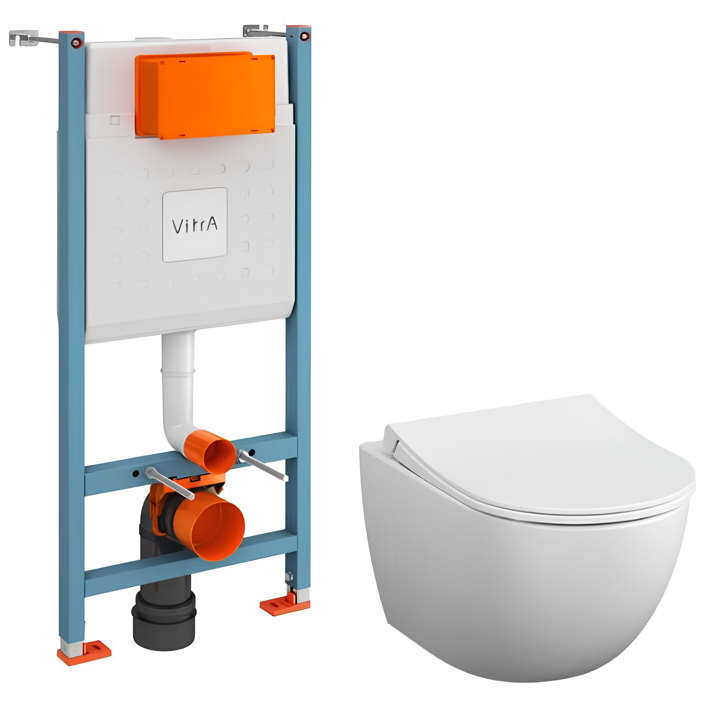 Комплект VitrA Sento L-Box 9830B003-7211 подвесной унитаз + инсталляция, Белый, 9830B003-7211
Комплект VitrA Sento L-Box 9830B003-7211 подвесной унитаз + инсталляция, Белый, 9830B003-7211