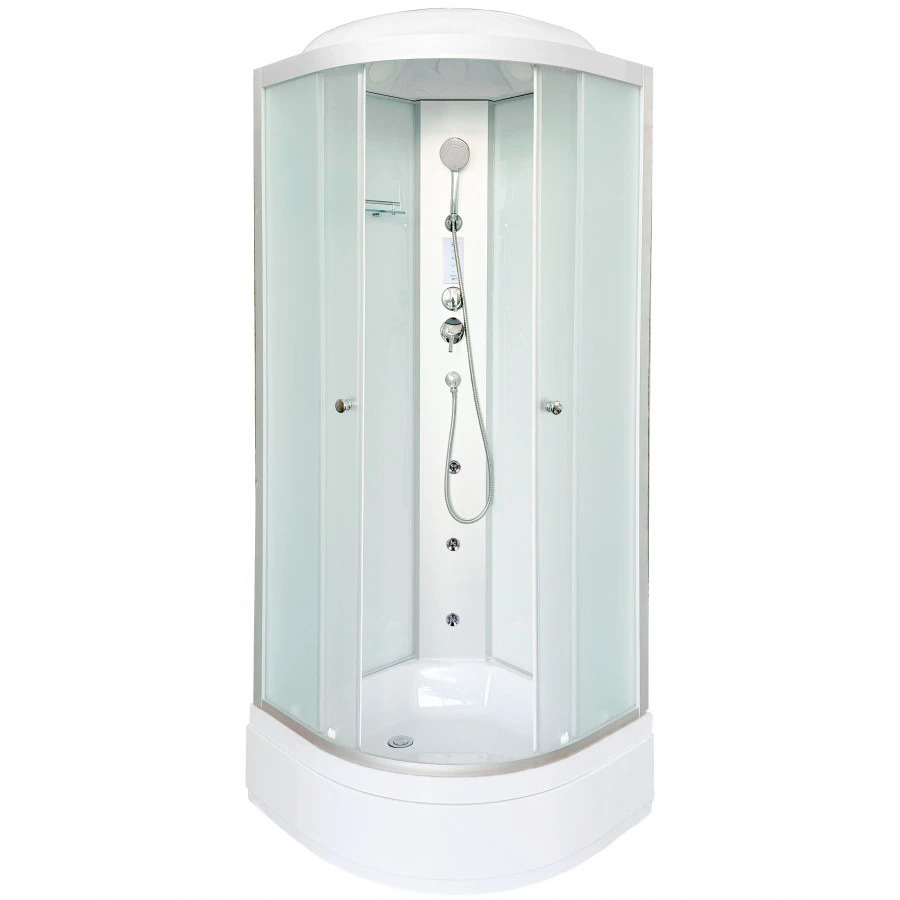 Душевая кабина DTO LM790GM+EL 90х90х215 см, стекло матовое, профиль матовый хром, LM790GM+EL
Душевая кабина DTO LM790GM+EL 90х90х215 см, стекло матовое, профиль матовый хром, LM790GM+EL
