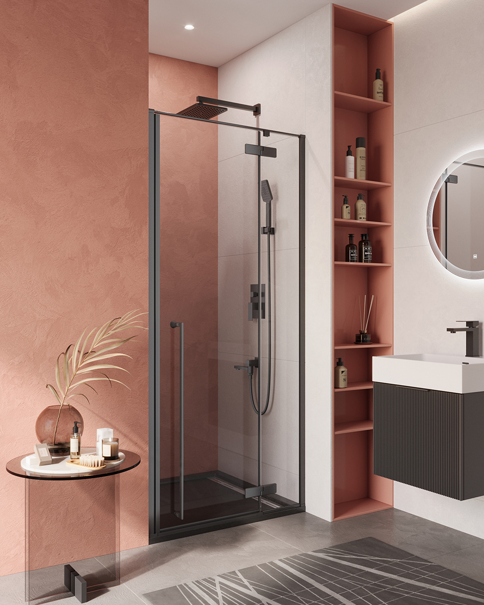 Душевая дверь в нишу Cezares LINER-B-12-90-C-NERO-R 90х195 см, профиль черный, стекло прозрачное, LINER-B-12-90-C-NERO-R
Душевая дверь в нишу Cezares LINER-B-12-90-C-NERO-R 90х195 см, профиль черный, стекло прозрачное, LINER-B-12-90-C-NERO-R