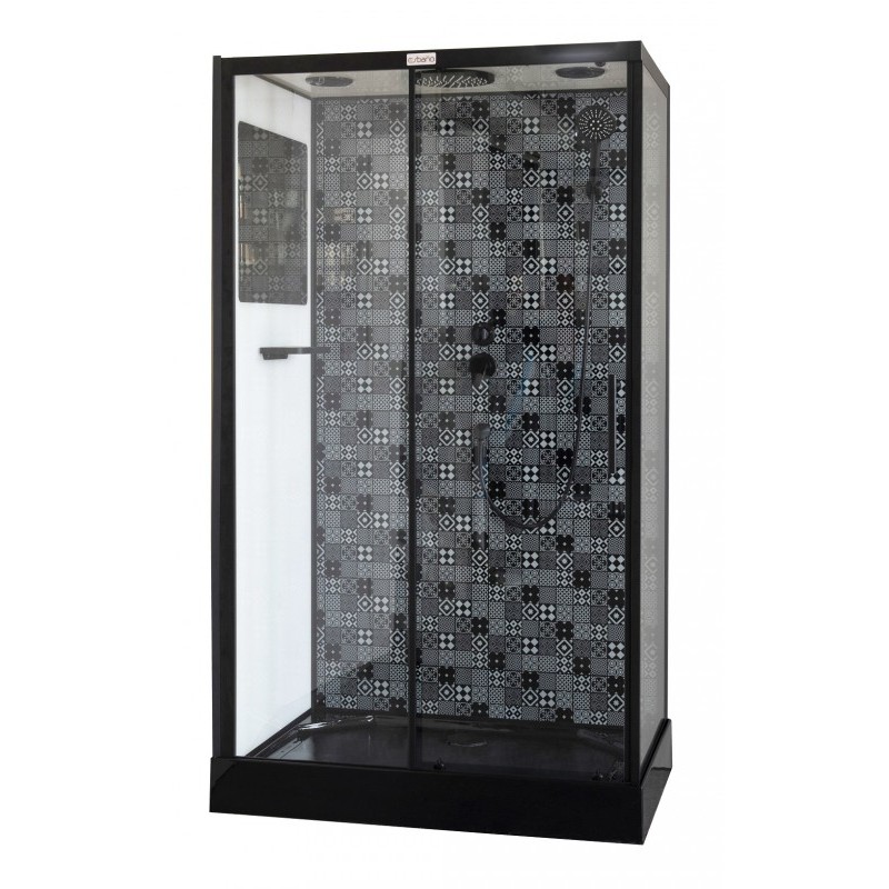 Душевая кабина Esbano Elegancia ESB-1180CKR 110х80х213 стекло прозрачное, профиль черный, ESB-1180CKR 110х80х213
Душевая кабина Esbano Elegancia ESB-1180CKR 110х80х213 стекло прозрачное, профиль черный, ESB-1180CKR 110х80х213