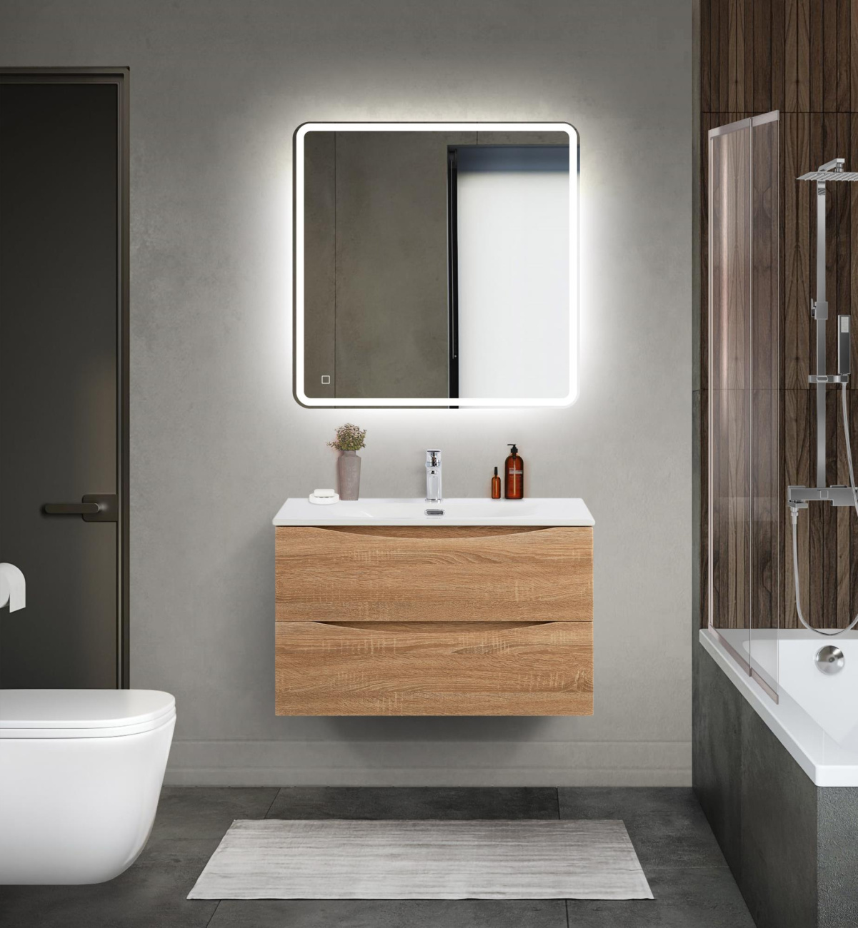 Мебель для ванной BelBagno Marino-Cer-Mini 80 подвесная, 2 ящика, Rovere Bianco, Светлое дерево, MARINO-CER-MINI-800-2C-SO-WO-P
Мебель для ванной BelBagno Marino-Cer-Mini 80 подвесная, 2 ящика, Rovere Bianco, Светлое дерево, MARINO-CER-MINI-800-2C-SO-WO-P