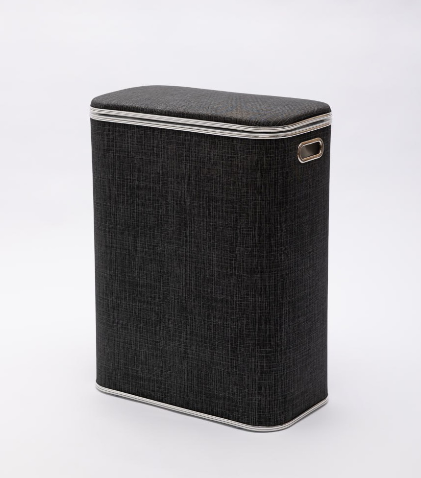 Корзина для белья Geralis Вamboo Gray BBH-B темно-серая, кант хром, стандартная, Серый, Вamboo Gray BBH-B
Корзина для белья Geralis Вamboo Gray BBH-B темно-серая, кант хром, стандартная, Серый, Вamboo Gray BBH-B