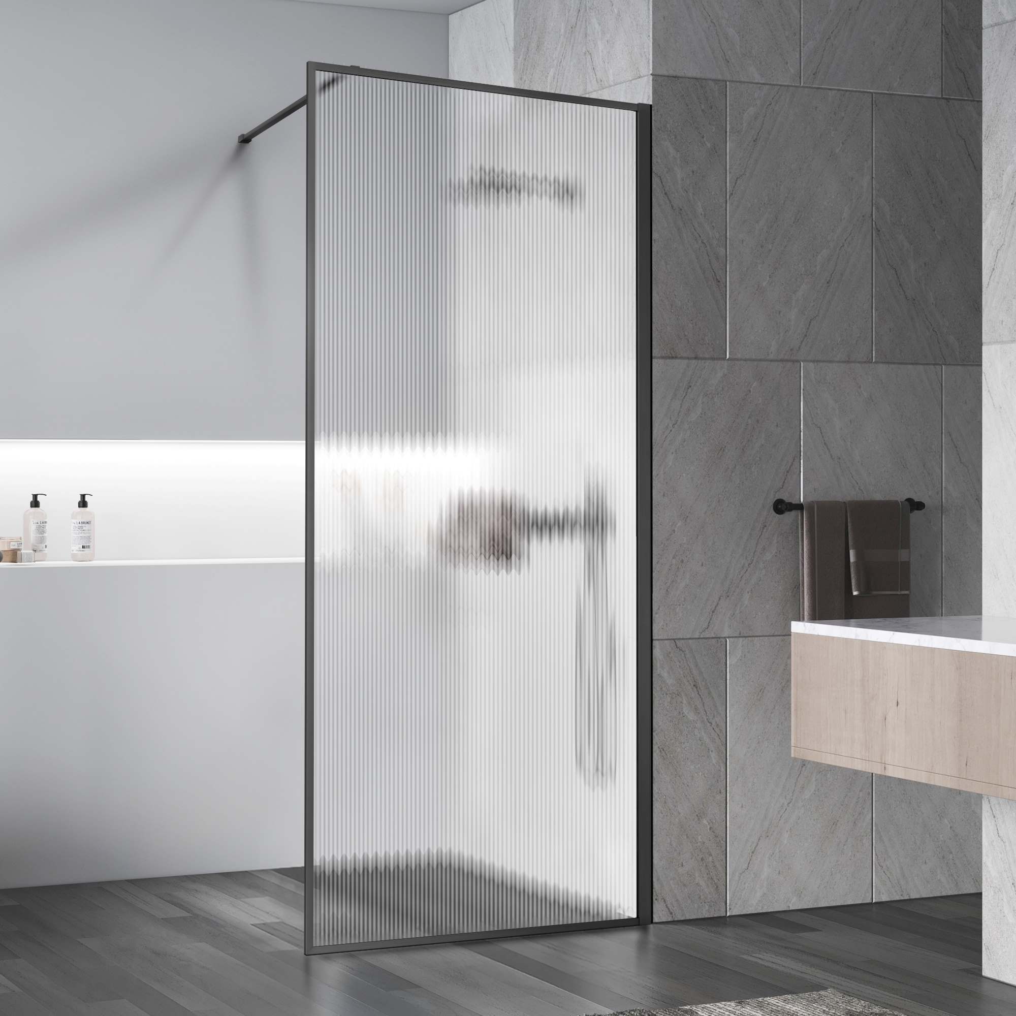 Душевая перегородка Vincea Walk-In VSW-1HP90FLGM, 90х200, вороненая сталь, стекло рифленое, VSW-1HP900FLGM
Душевая перегородка Vincea Walk-In VSW-1HP90FLGM, 90х200, вороненая сталь, стекло рифленое, VSW-1HP900FLGM
