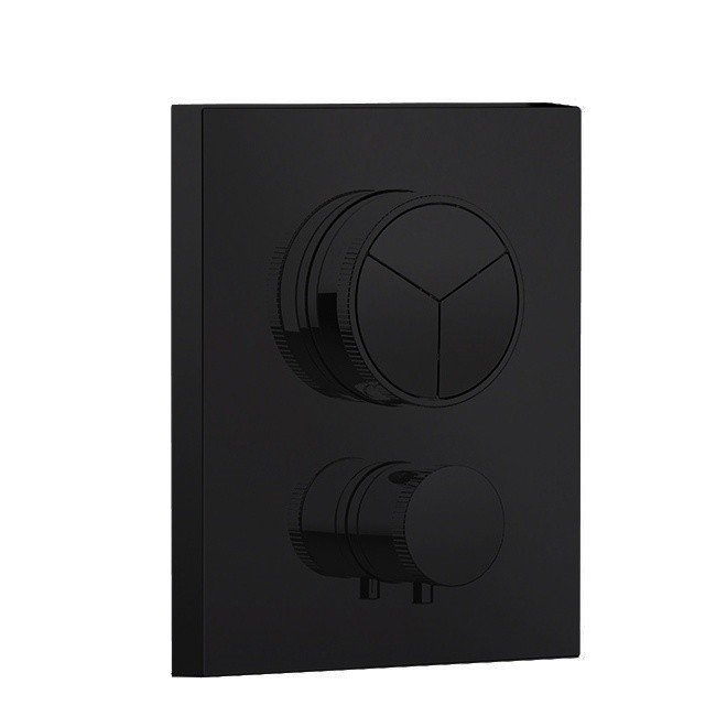 Термостат для ванны с душем Almar Core Push Square E176683.MB на 3 потребителя, черный матовый (внешняя часть), E176683.MB
Термостат для ванны с душем Almar Core Push Square E176683.MB на 3 потребителя, черный матовый (внешняя часть), E176683.MB