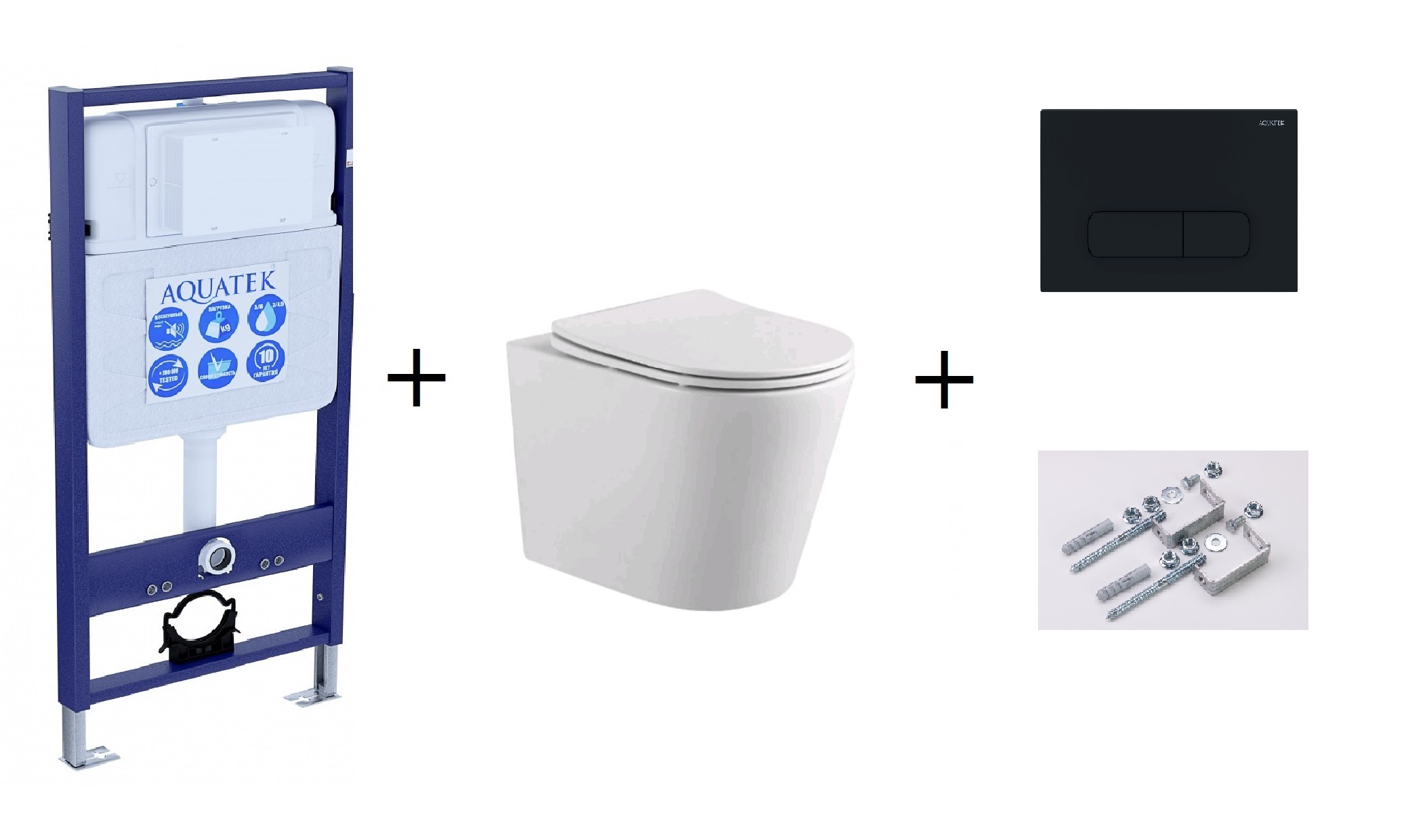 Комплект инсталляция Aquatek Standart INS-0000012+унитаз Aquatek Вега AQ1904-00+кнопка смыва KDI-0000017+комплект креплений, Белый, INS-0000012 + AQ1904-00 + KKI-0000002+KDI-0000017
Комплект инсталляция Aquatek Standart INS-0000012+унитаз Aquatek Вега AQ1904-00+кнопка смыва KDI-0000017+комплект креплений, Белый, INS-0000012 + AQ1904-00 + KKI-0000002+KDI-0000017