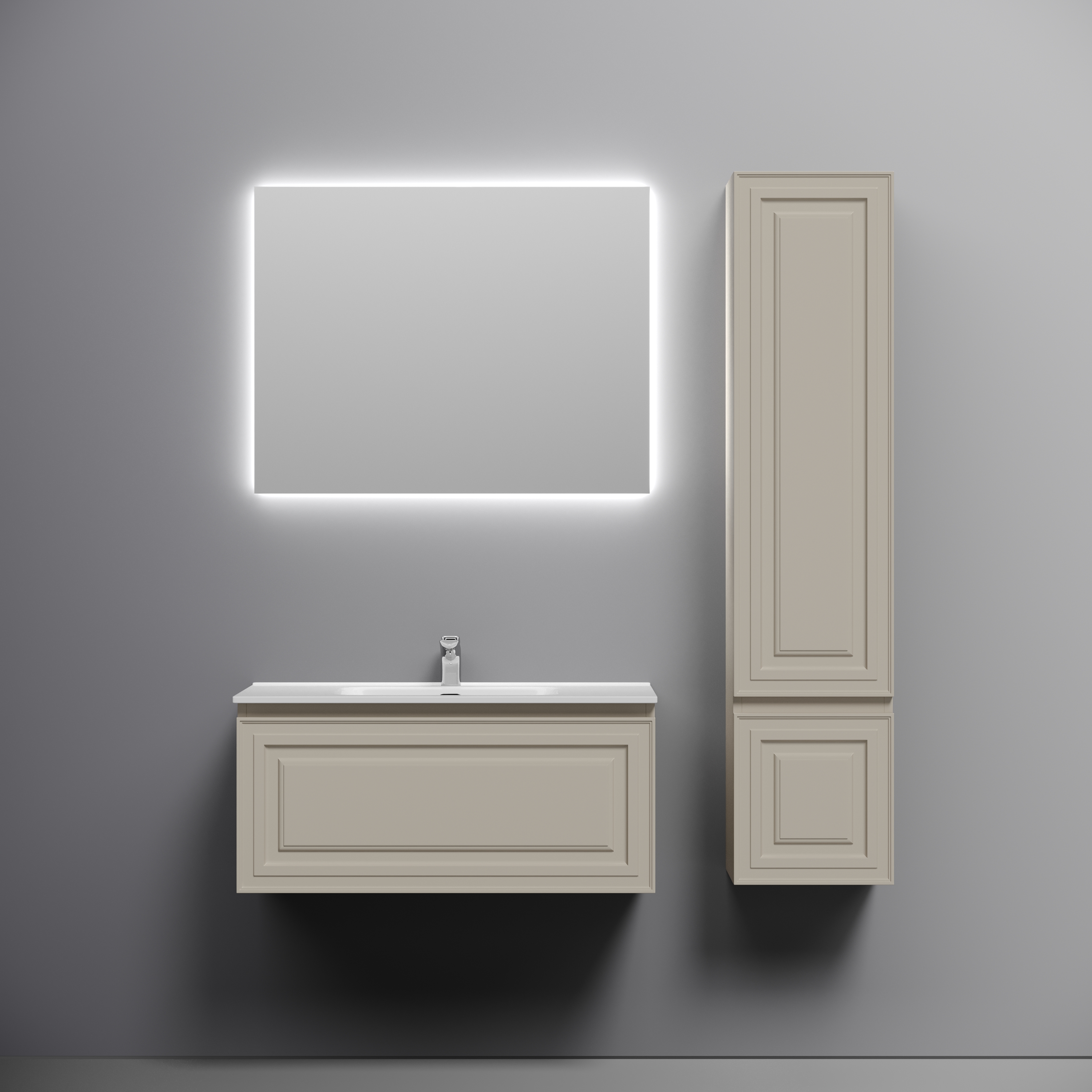 Мебель для ванной Sancos Very 90 подвесная, 1 ящик, Beige Soft (раковина CN7002), Бежевый матовый, VR90CE
Мебель для ванной Sancos Very 90 подвесная, 1 ящик, Beige Soft (раковина CN7002), Бежевый матовый, VR90CE