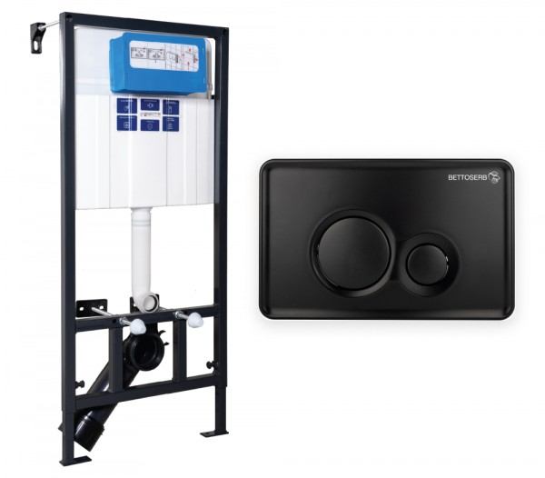 Инсталляция Bettoserb Sava Fix Slim 40006456 + клавиша Morava 40006459 черная, Черный / белый, 40006456
Инсталляция Bettoserb Sava Fix Slim 40006456 + клавиша Morava 40006459 черная, Черный / белый, 40006456