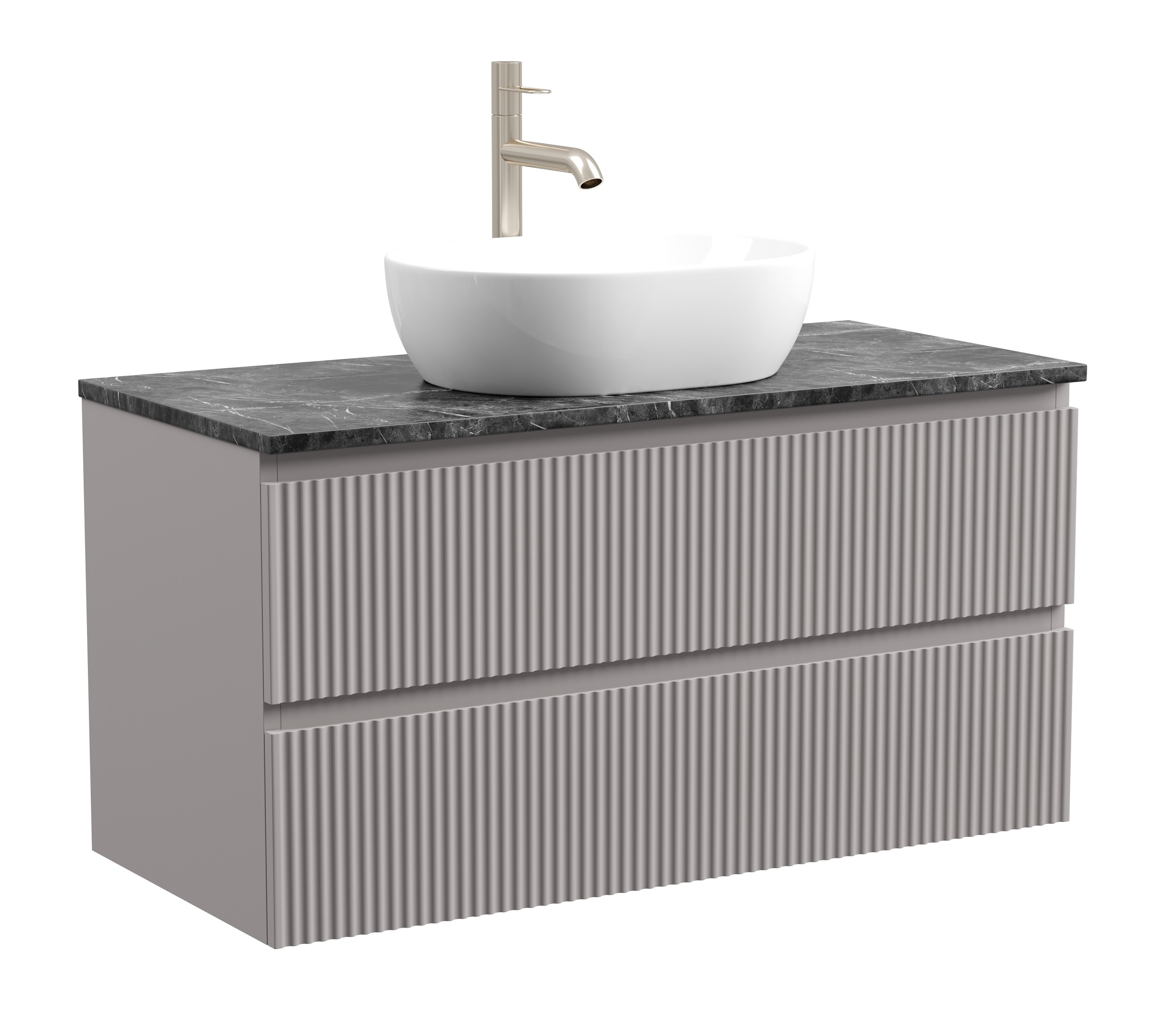 Тумба со столешницей Sancos Snob R 100 подвесная, столешница black sky, Doha Soft (с отверстием под смеситель), Серый, Snob R SNR100SM
Тумба со столешницей Sancos Snob R 100 подвесная, столешница black sky, Doha Soft (с отверстием под смеситель), Серый, Snob R SNR100SM