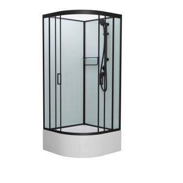 Душевая кабина Frank F400/2 Black 100x100x215 см, стекло прозрачное, профиль черный, 150009
Душевая кабина Frank F400/2 Black 100x100x215 см, стекло прозрачное, профиль черный, 150009