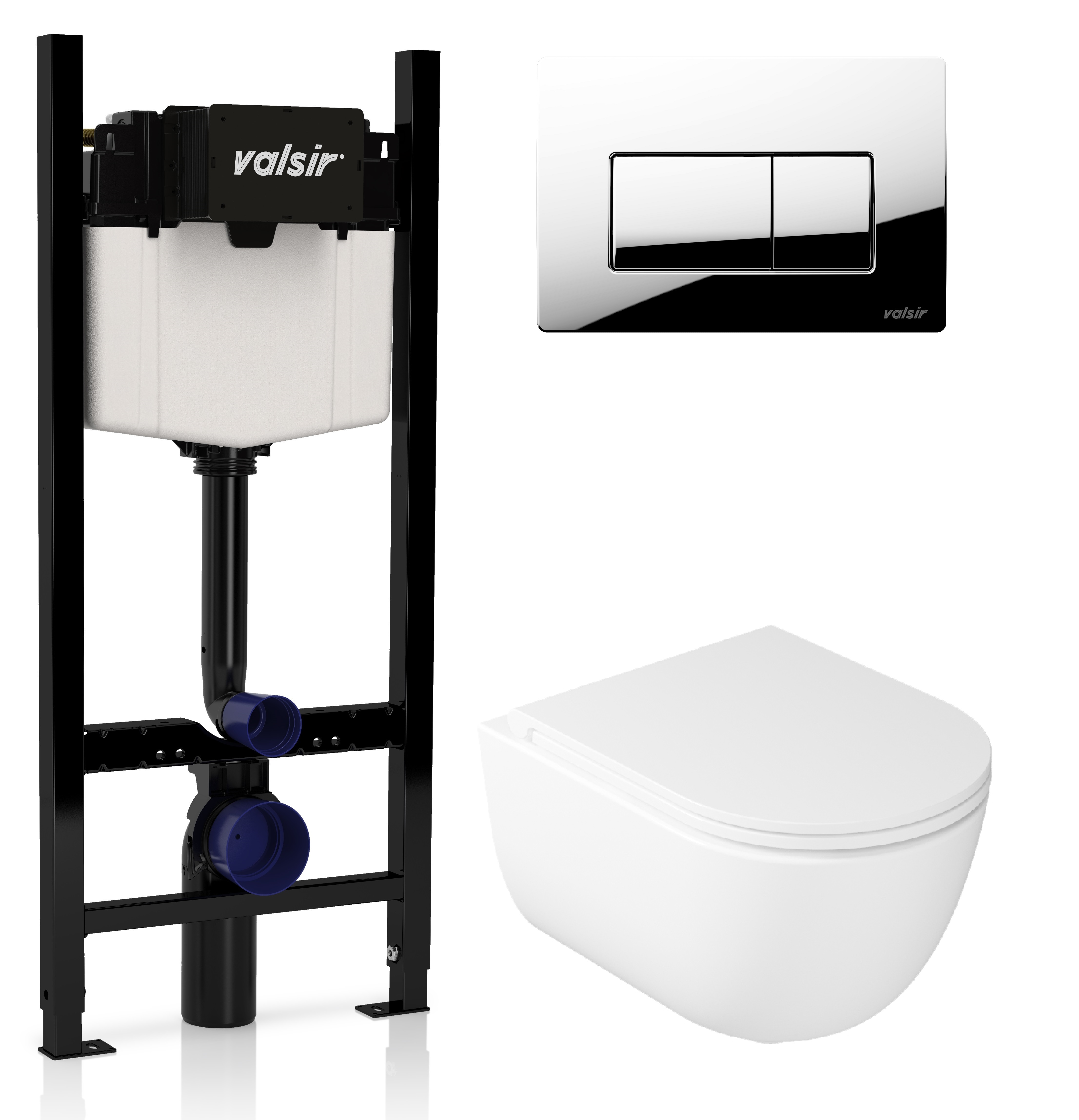 Комплект унитаз с инсталляцией Valsir KIT VSCR 7334 Slim P1 + сиденье + кнопка смыва хром глянцевый, Белый, KIT VSCR 7334 Slim P1
Комплект унитаз с инсталляцией Valsir KIT VSCR 7334 Slim P1 + сиденье + кнопка смыва хром глянцевый, Белый, KIT VSCR 7334 Slim P1
