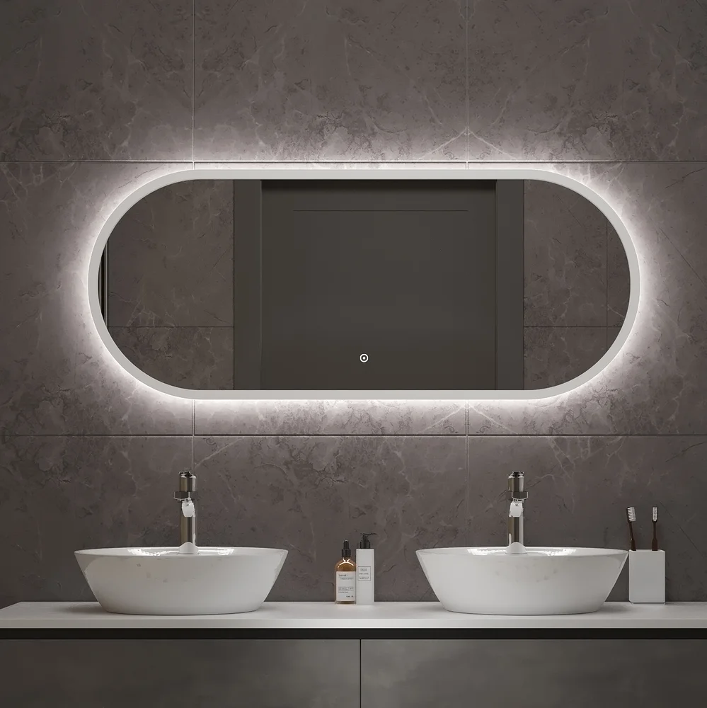 Зеркало Art&Max Bari AM-Bar-500-1200-DS-F-White с подсветкой, Белый матовый, Bari AM-Bar-500-1200-DS-F-White
Зеркало Art&Max Bari AM-Bar-500-1200-DS-F-White с подсветкой, Белый матовый, Bari AM-Bar-500-1200-DS-F-White