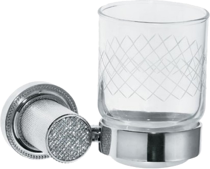 Стакан Boheme Royal Cristal Chrome 10924-CR подвесной, хром, Хром / рисунок / прозрачный
Стакан Boheme Royal Cristal Chrome 10924-CR подвесной, хром, Хром / рисунок / прозрачный